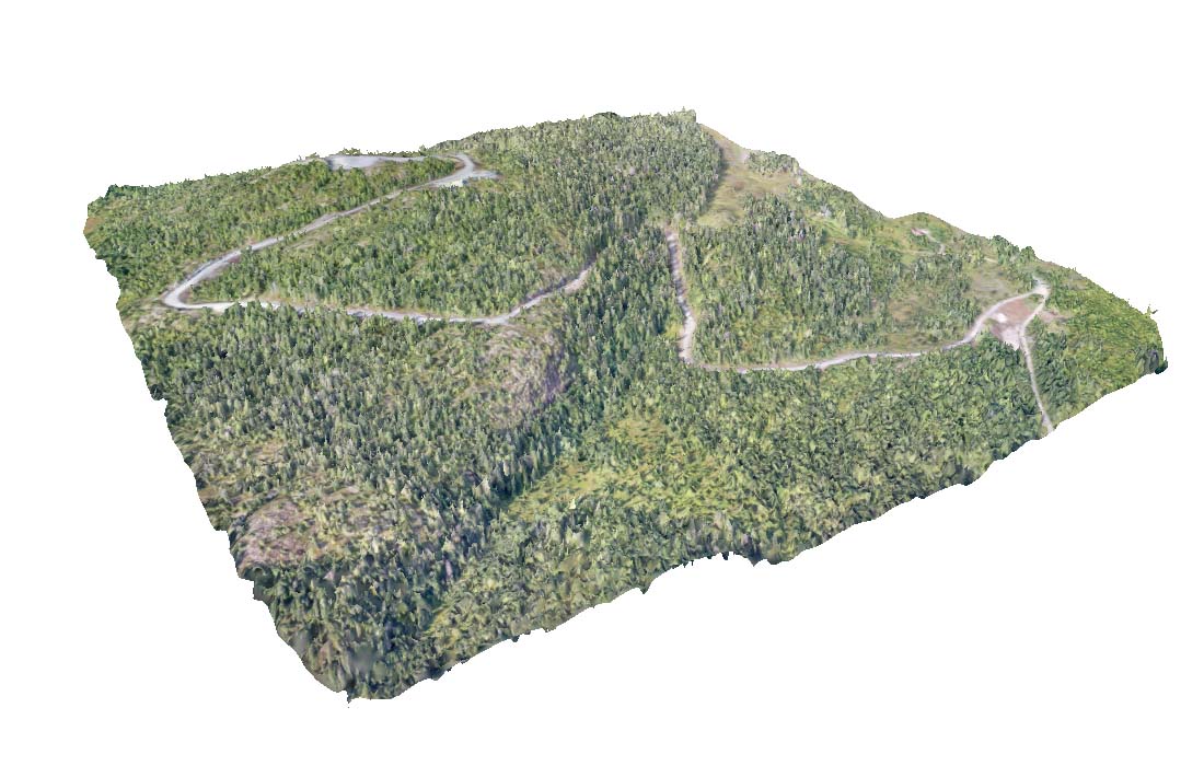 3D-modell av Gyrihaugen 3D-modell av Gyrihaugen