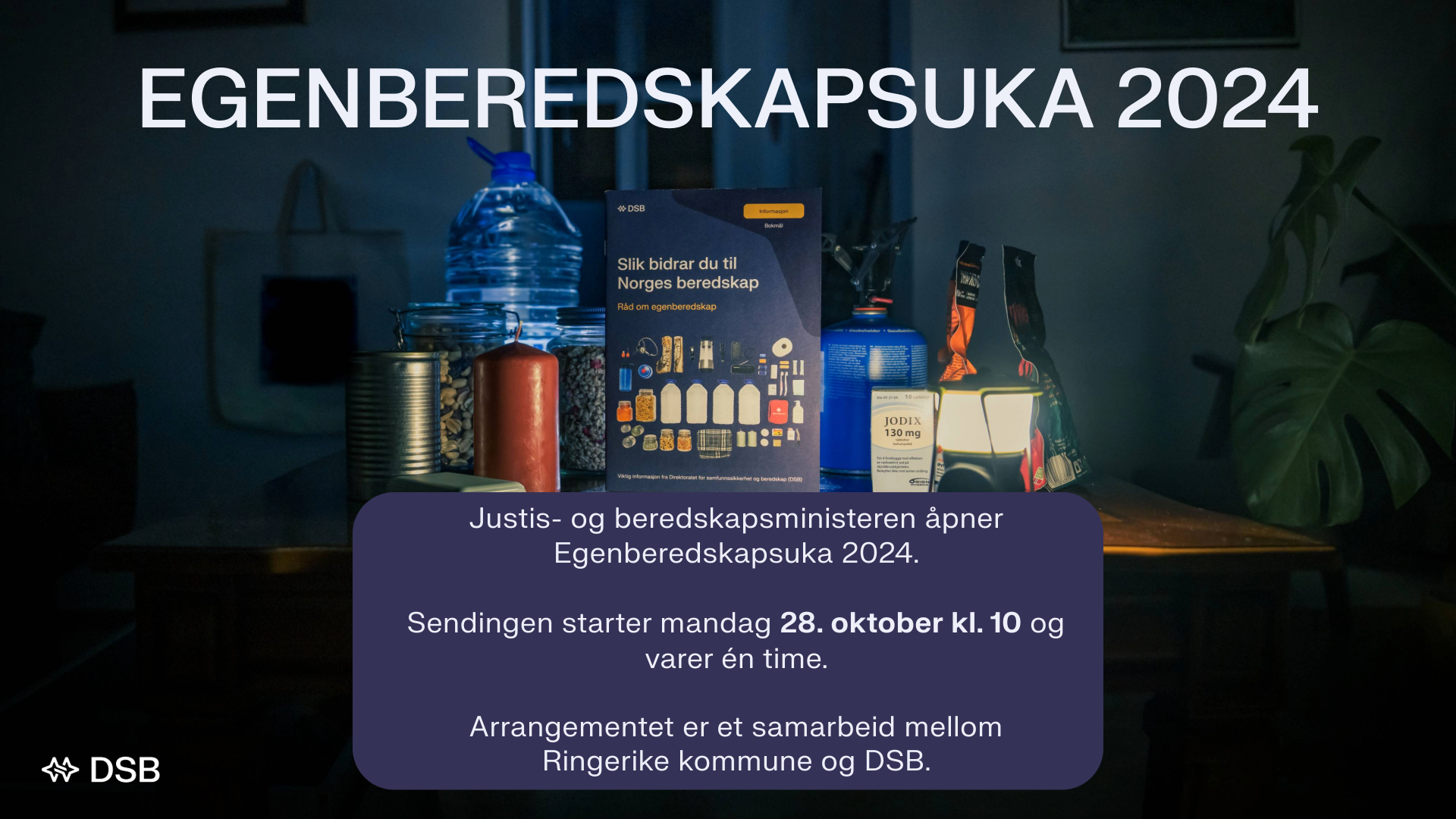 Bildet er en plakat som forteller om arrangenmentet