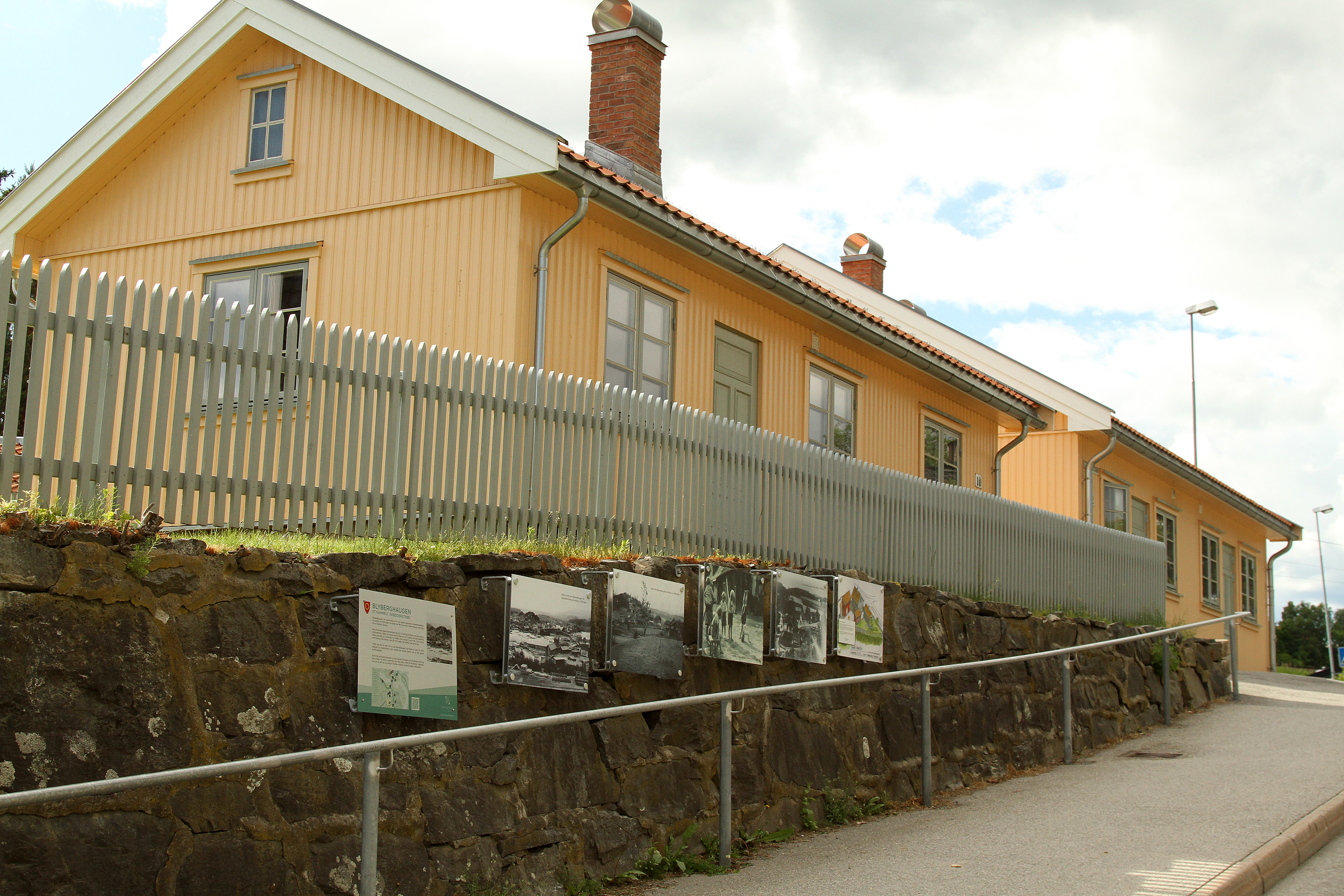 Skilt 8 Blyberghaugen. Foto: Dag Fekjær Johansen